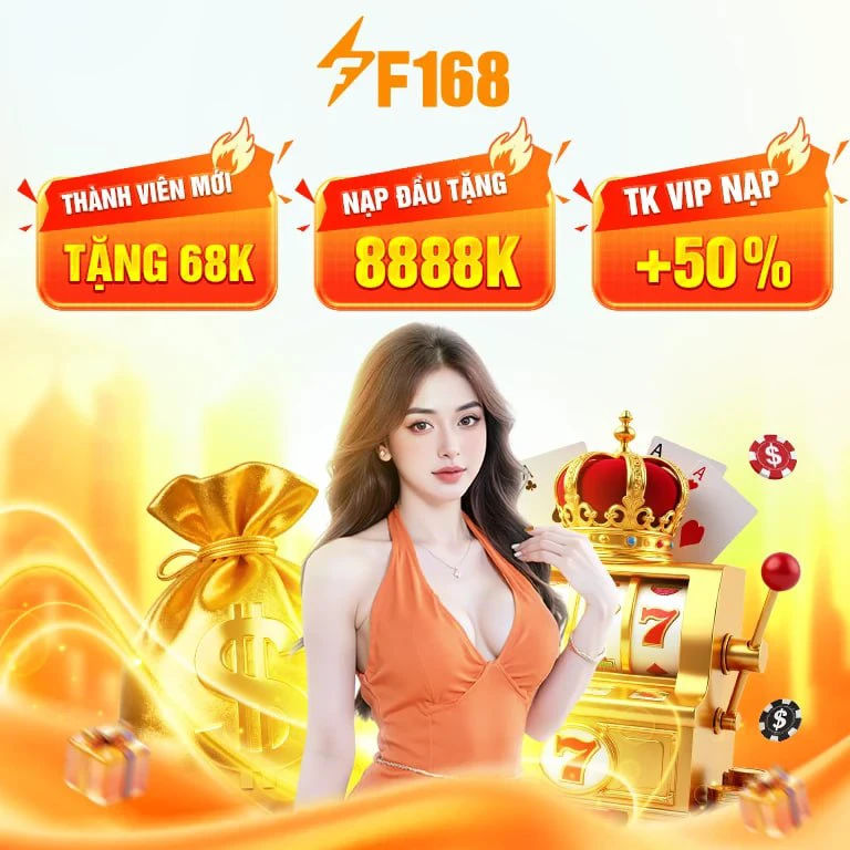 Phôt banner nhà cái F168 cho mobi